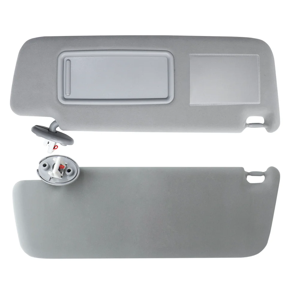 Visor slnečného vozidla pre toyota Land Cruiser J12 2002-2009 pre Prado LC120 2003-2009 Strana cestujúceho vodiča s LED žiarovkou 74310-6A020