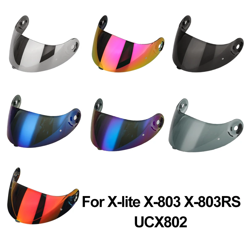 Visorový objektív prilby pre X-Lite X-803 X-803RS UCX802 Anti Fog Sticker Uvprotect Motocykel shild Casco Moto príslušenstvo x803 RS