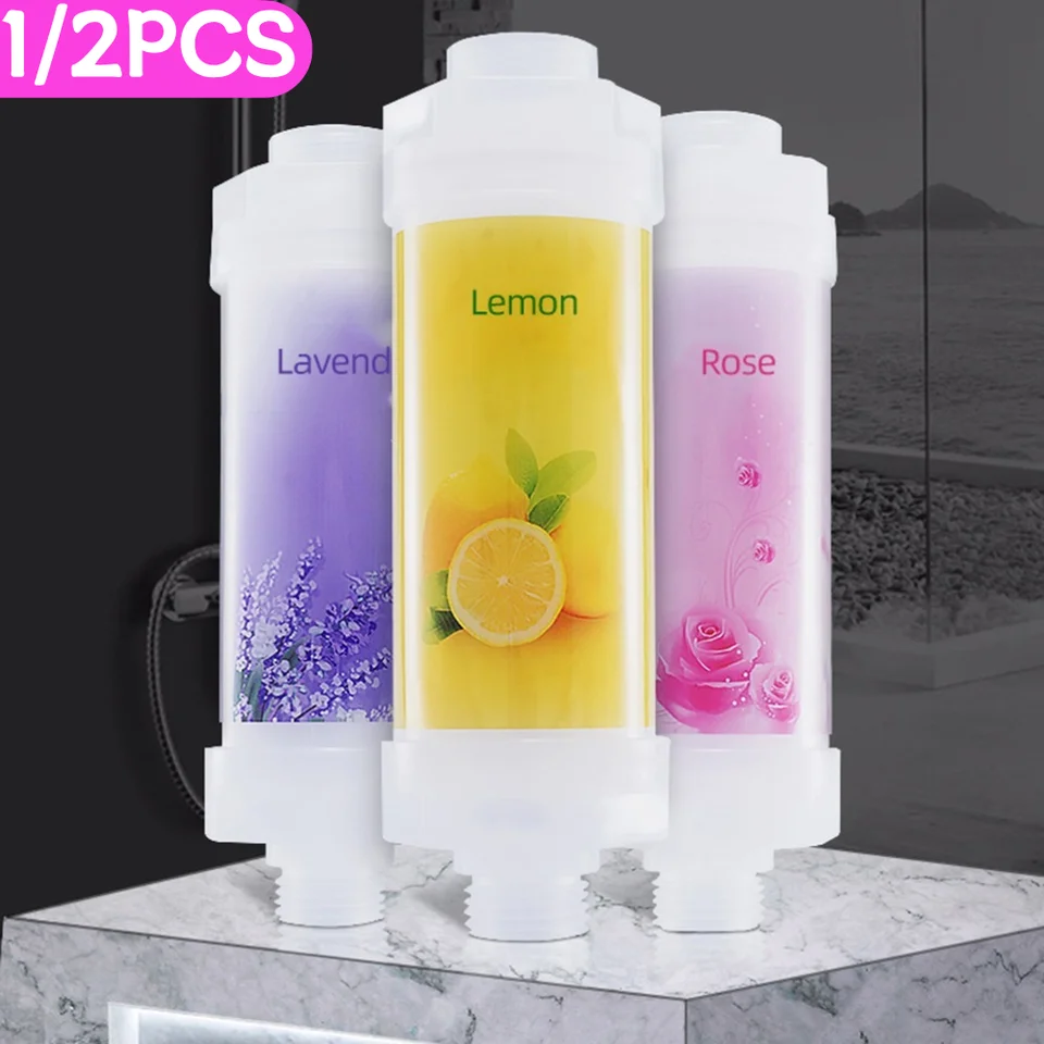 Vitamín C sprchový film Filter voňavá sprcha Voda filter aromaterapia sprcha Filter Kúpeľňa Kúpeľňa Vylepšená vlasová/pokožka