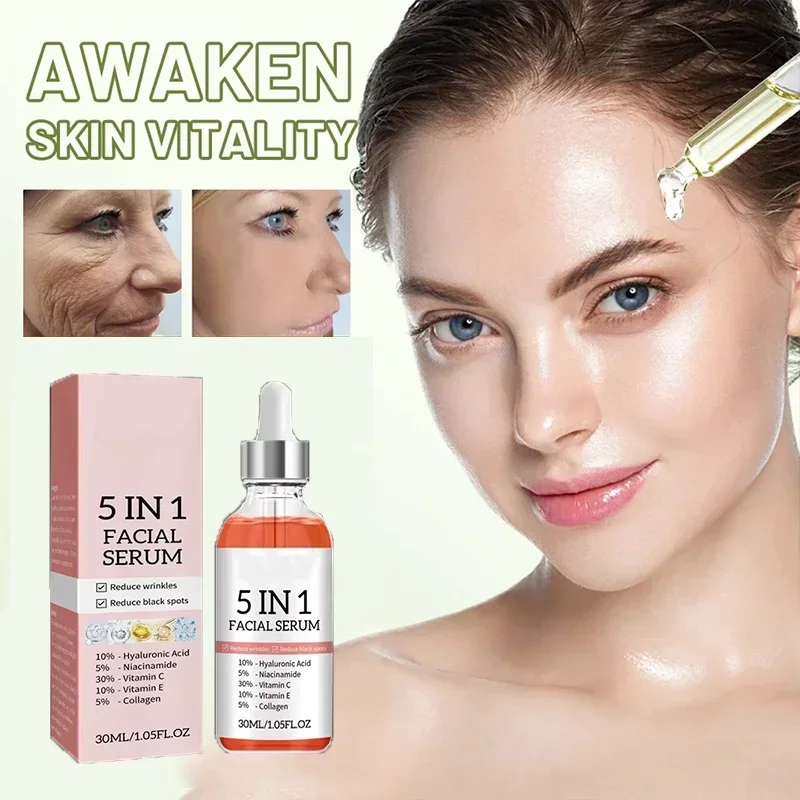 Vitamín C sérum pre odstraňovanie vrások v sére tvár