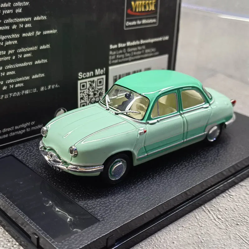 Vitesse 1/43 1957 Panhard Dyna & 1954 Dyna Z1 Zberné auto zliatiny