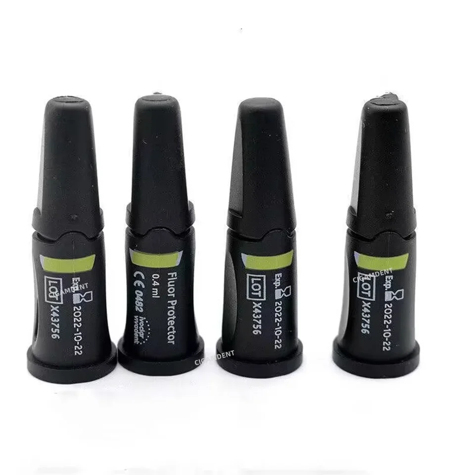 Vivadent Ag Fluor Protector Dental Fluorid Larnish Gél 0,4 ml zubov citlivé na znecitlivenie Ochranná perorálna starostlivosť
