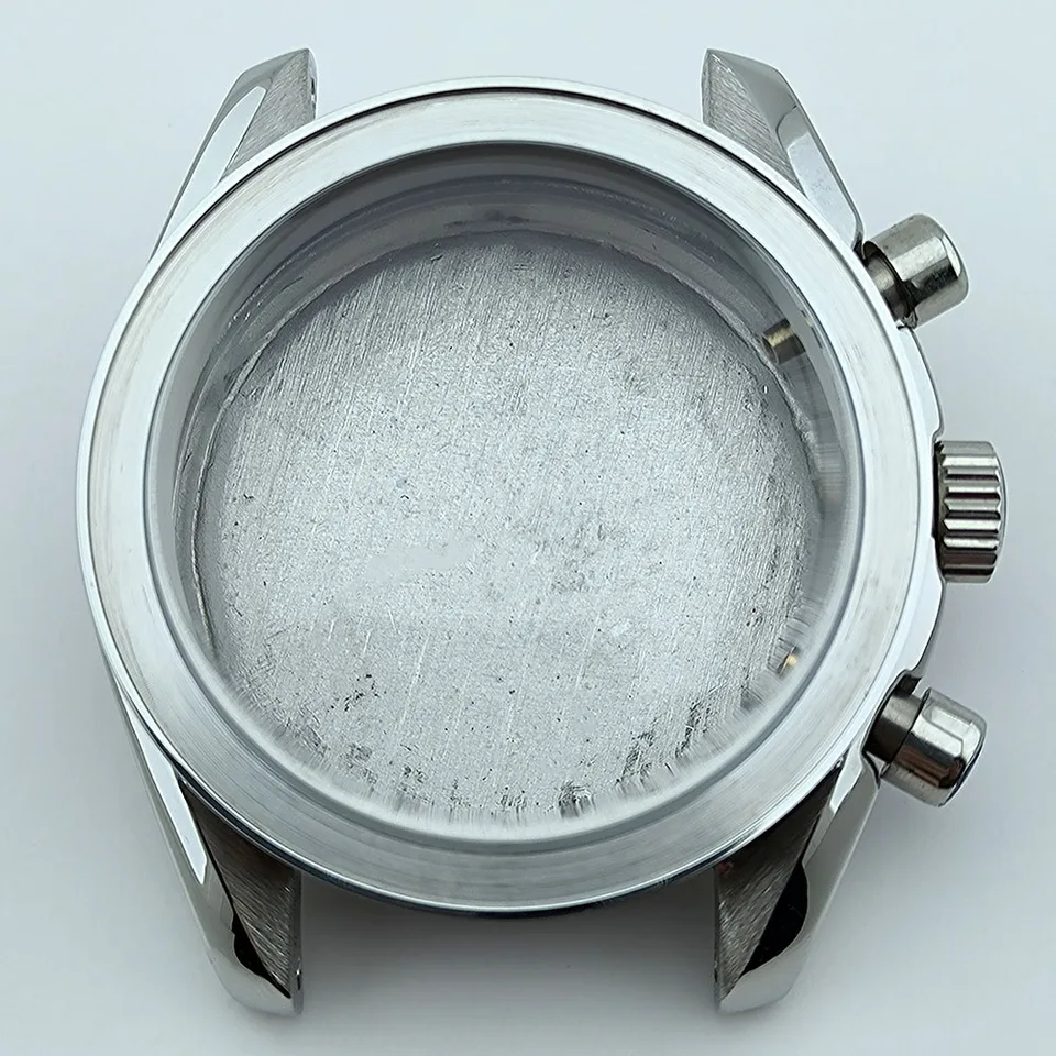 VK63 hodinky VK63 Chronograph Case VK63 Quartz MOHE FIT 32,5 mm Dialstain bez oceľového puzdra Zelené svietidlo S Dialt