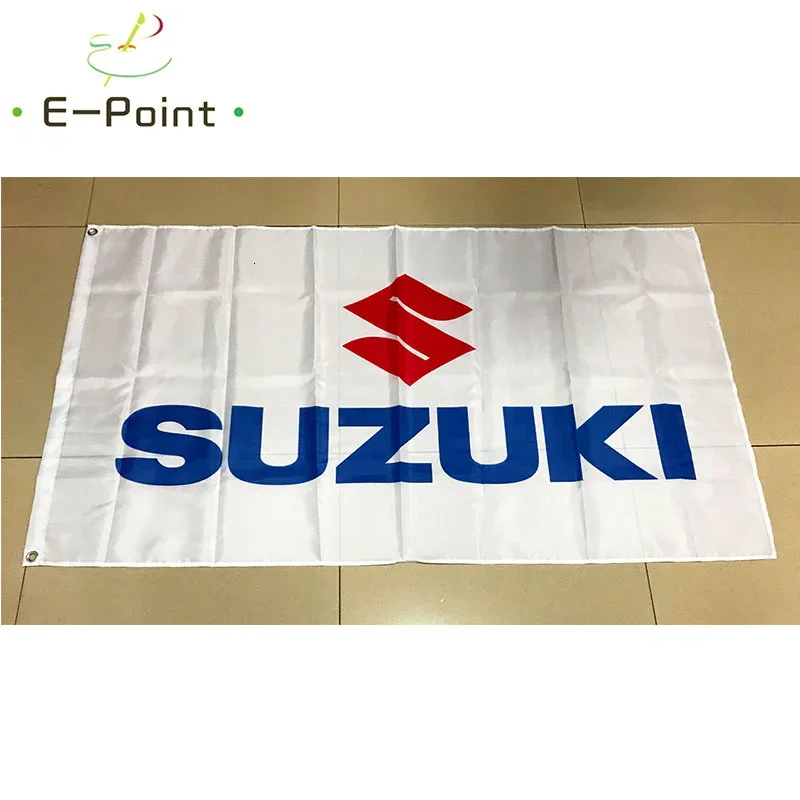 Vlajka automobilu Suzuki 2ft*3ft (60*90 cm) 3ft*5 stôp (90*150 cm) Vianočné ozdoby pre darčeky pre domácu vlajku