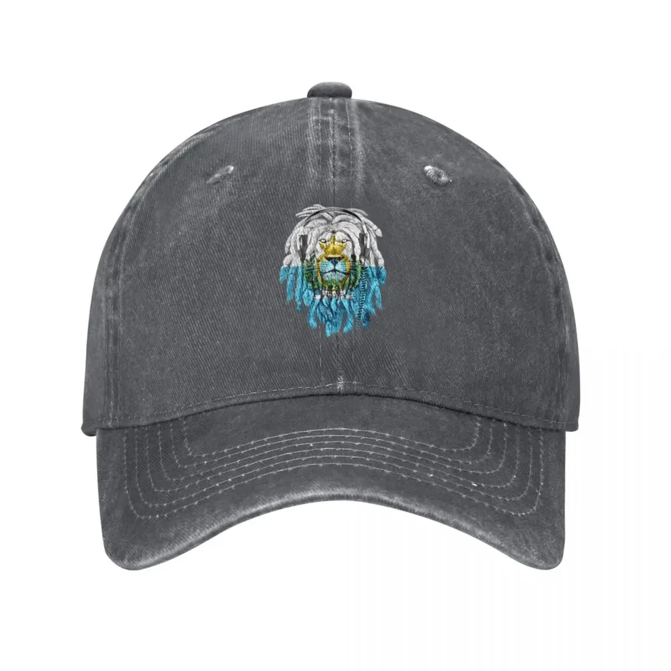 Vlajka leva v San Marino - Dar pre Sammarinese zo San Marino - Flagár San Marino - San -Marino Rebubblica di Mari Baseball Cap