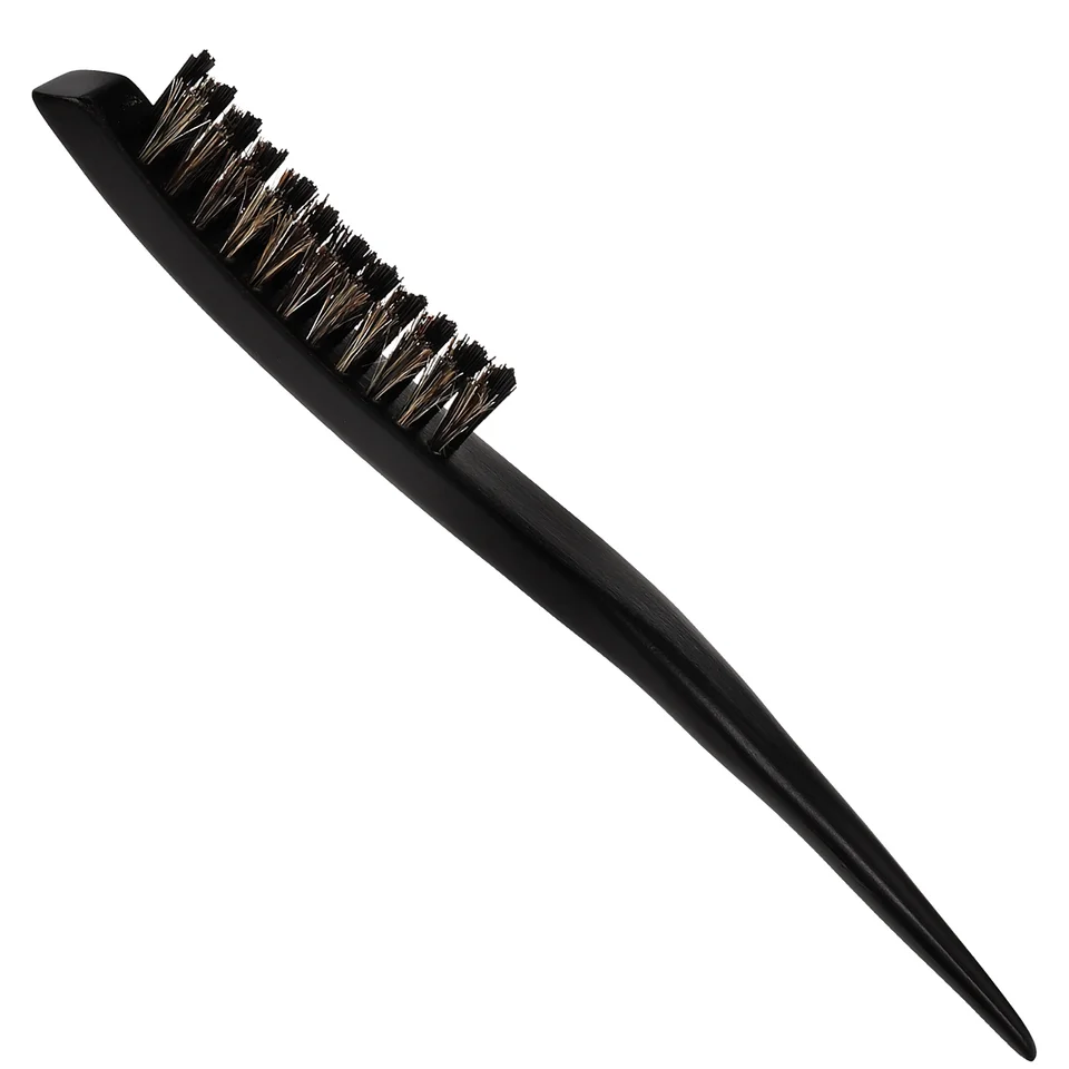Vlasové kefy Hrebeň drevená rukoväť kanec štetiny trojradové špicaté chvost Combeská škádlivá kefka Kaderné kaderníctvo Salón Salon Styling Nástroj