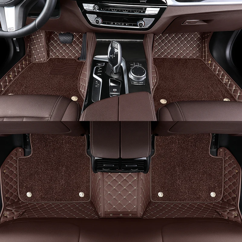 Vlastná dvojvrstvová farebná podlahová podlahová podlaha pre Mercedes Benz e Class W211 W212 W213 2019-202