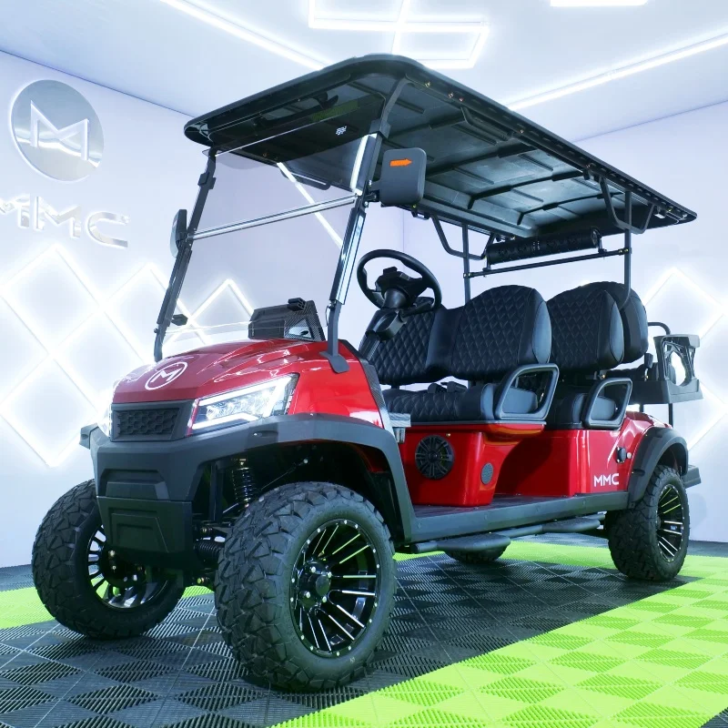 Vlastná farba 48V 60V 72V 2/4/6 sedadiel 5000W/7500W Motor Electric Trolley Scooter Golf Cart Electric Pamsisee CAR