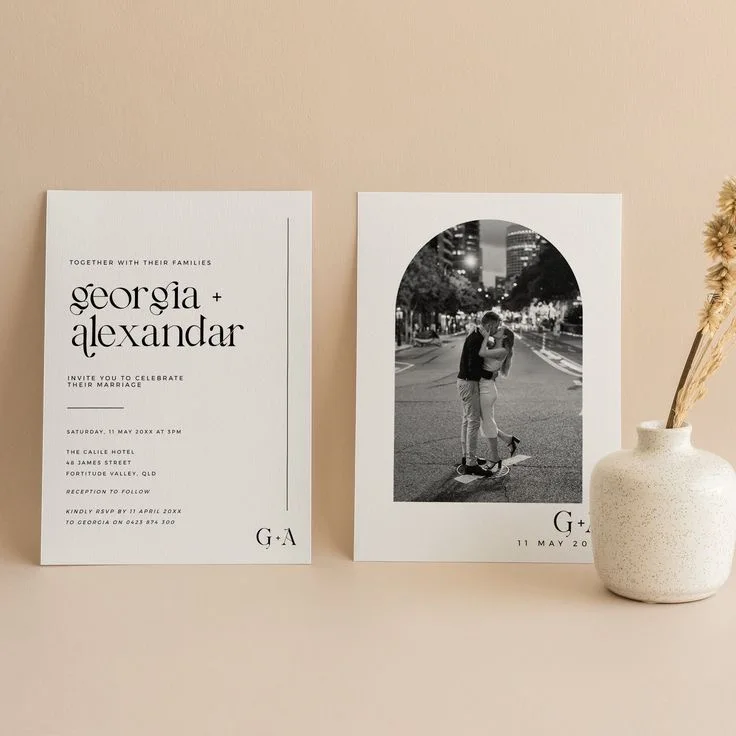 Vlastná fotografia Svadobná pozvánka Ďakujeme za kartu večere večera Uložiť dátum dizajn Design text DEABLICKÁ DEKORÁCIA Pohľadnica