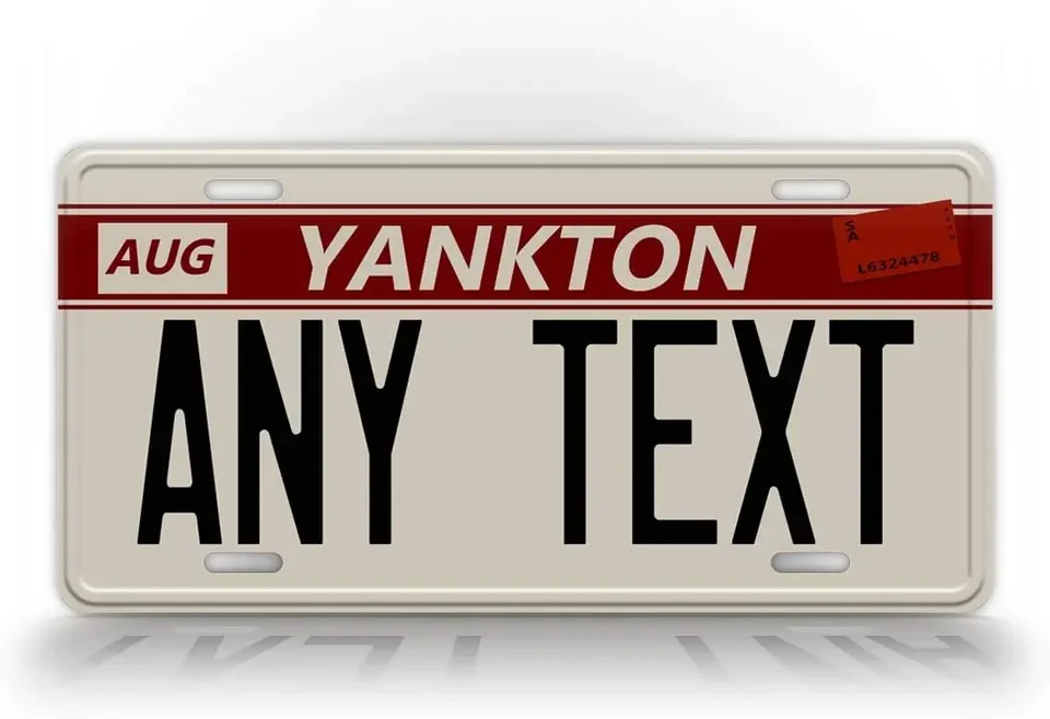 Vlastná Grand Theft Auto proti North Yankton Ligsion Replica Personalizovaný text Novinka automatická značka Domáca dekorácia kovová značka nástennej steny