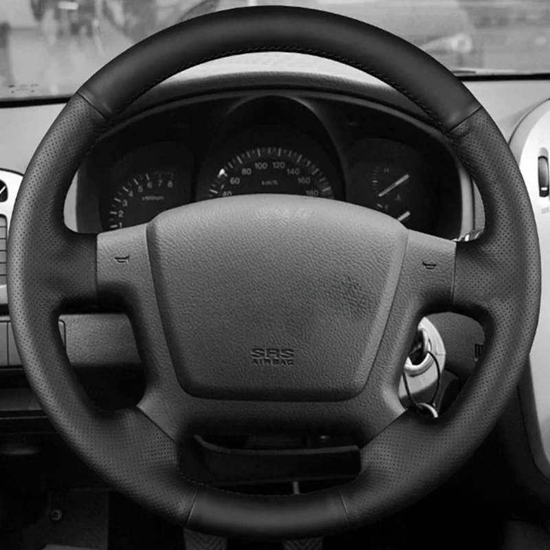 Vlastná mikrovlákna kožená auto na volant na volant pre Kia Cerato 2005-2012 Old Kia Ceed Car Interior CAR STYLING