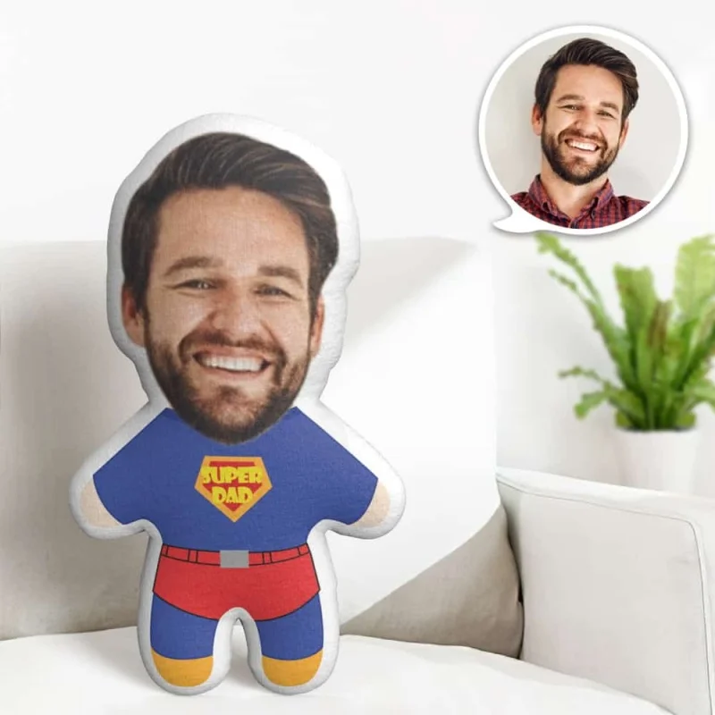 Vlastná tvár Minime vankúš Personalizované telo roztomilý vankúš Minime Custom vankúš Darče