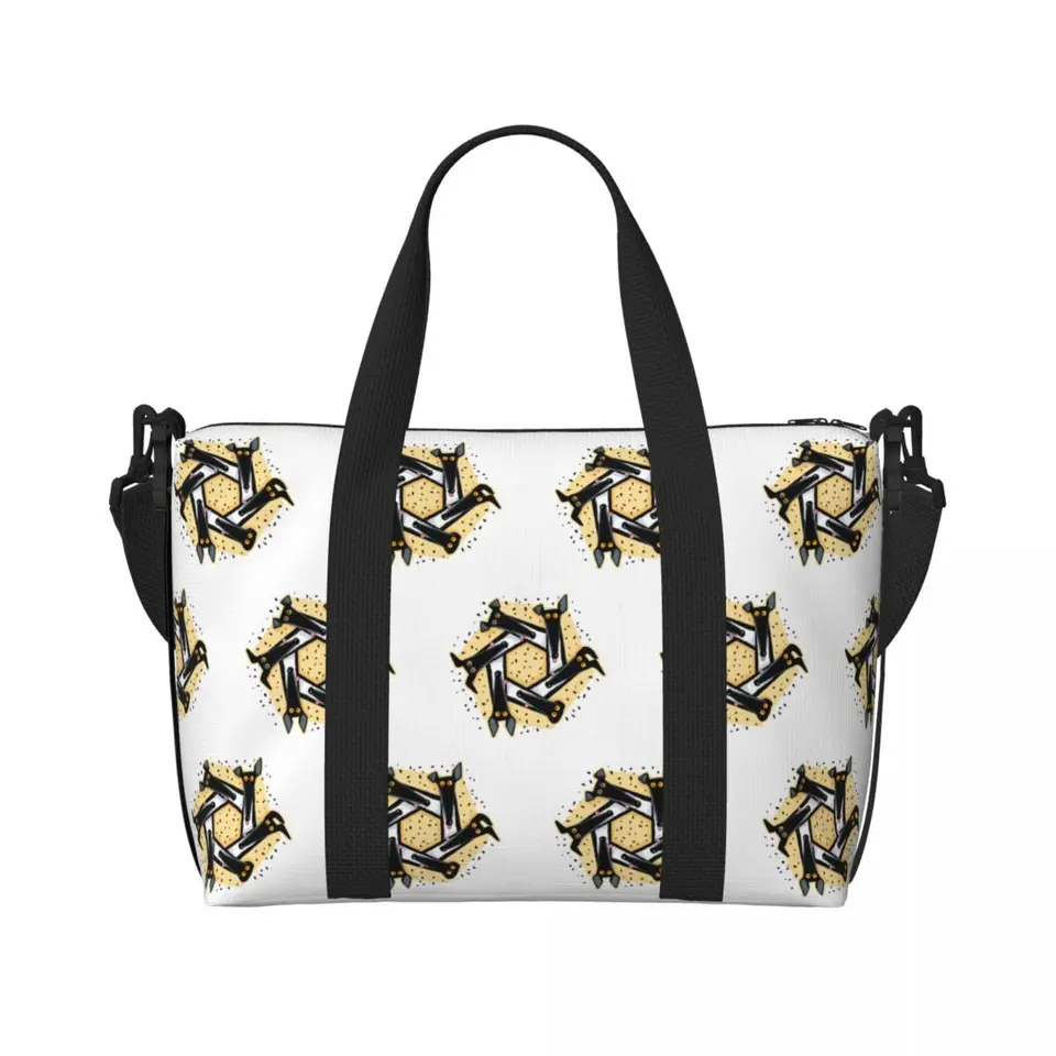 Vlastná vtipná karikatúra greyhound s potravinami tote nákupné tašky Ženy VEĽKÁ kapacita zviera WHIPPET Dog Beach Gym Cestovné tašky