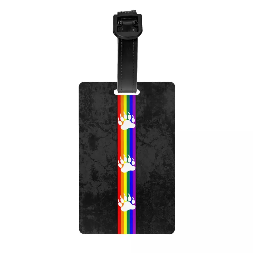 Vlastná značka batožinového batožinového mena s názvom Card Cover Cover ID štítok pre kufrový kufr