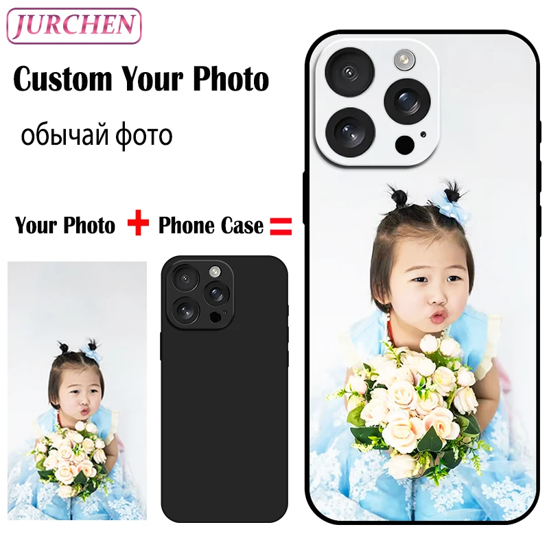 Vlastné fotografické puzdro pre iPhone 16 11 13 12 14 15 Pro x xr xs 15pro max Mini Plus SE 2020 2022 Silikón TPU priehľadný sklenený kryt