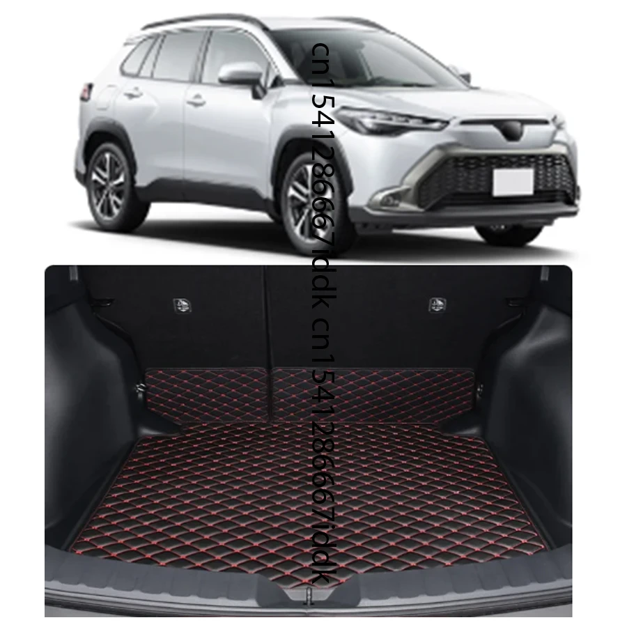 Vlastné kmeňové kmeňa hlavnej rohože pre Toyota Corolla kríž XG10 2021-2025 Nepremokavý proti škrabaneckým neplatným chráneným obalom Automatické príslušenstvo