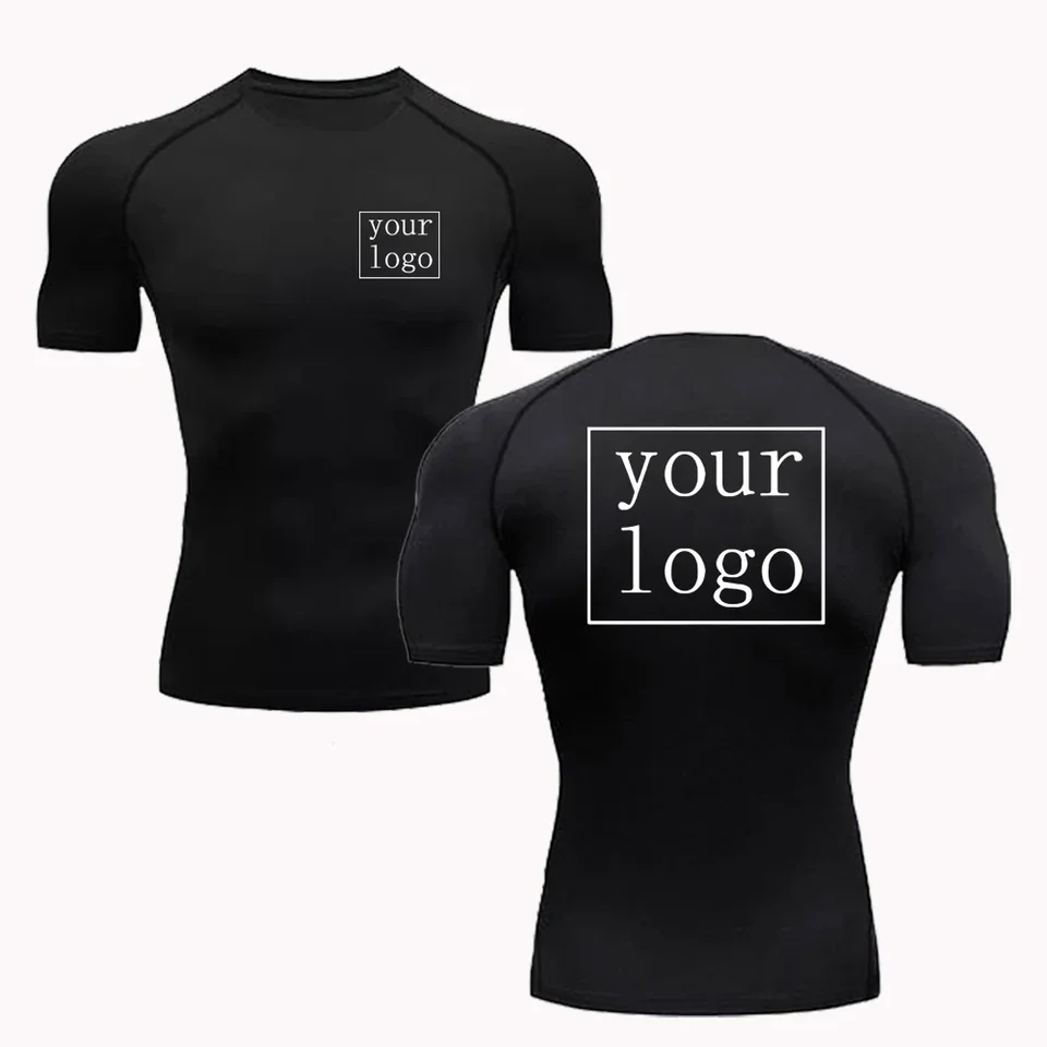 Vlastné kompresné tričko vaše dizajnérske logo topánky Men Dám