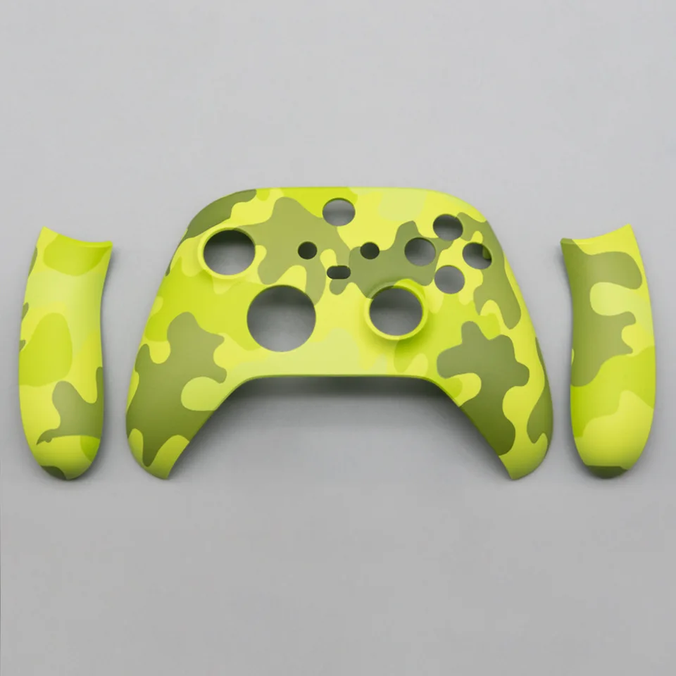 Vlastné kryt krytu čelného krytu predného krytu krytu pre Xbox Series X a S Bočné koľajnice Zadná rukoväť rukoväte zadných panelov camo