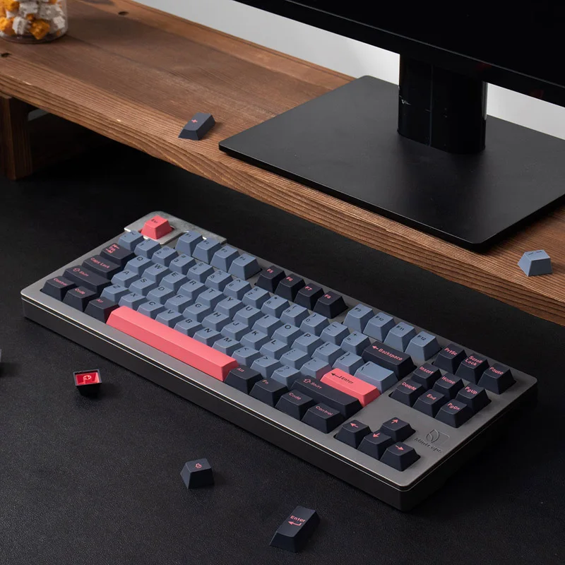 Vlastné kľúče pre mechanickú klávesnicu, Colorway GMK 8008, čerešňový profil, Doubleshot ABS, 173 ks, vrátane súpravy ISO