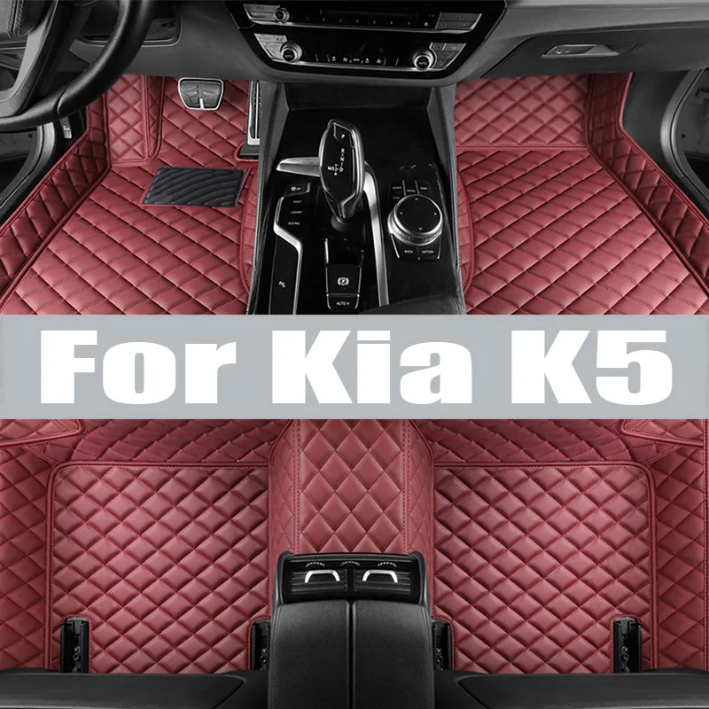 Vlastné podlahové podlahy TPE pre Kia K5 K5 2016 2017 2018 2019 Vodotesný automatický kmeň Mat Interiérový koberec