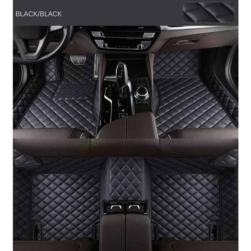 Vlastné podlahové rohože pre podlahy pre Toyota Land Cruiser 5 SEAT 2010-2015 7 SESTA YARIS 2008-2013