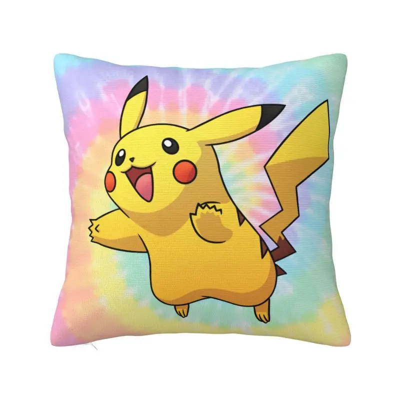 Vlastné Pokemons Pikachus hádza vankúš poťahuje dekoráciu obývacej izby 3D tlač pohovka vankúš polyester vankúš dakimakura
