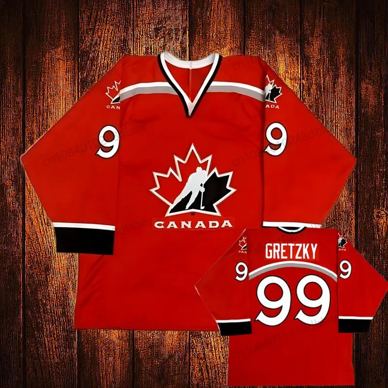 Vlastné vinobranie 1998 Wayne Gretzky Steve Yzerman Crosby Canada výšivok hokejový dres Jersey mládež pre dospelých AKÝZA MIESTA A NÁZOV