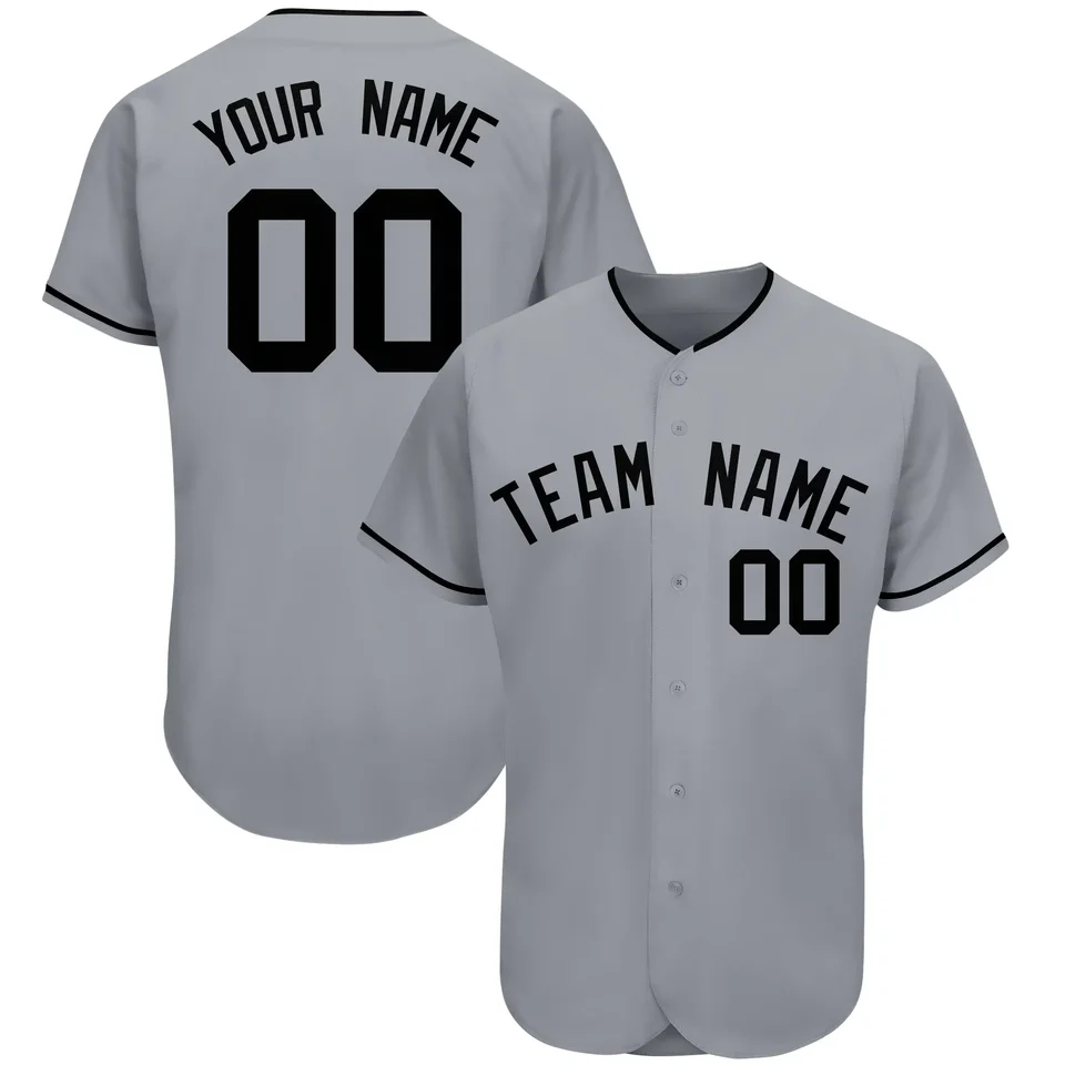 Vlastný baseballový dres personalizovaný vyšívací názov/čísla Tím/čísla Vytvorte si vlastné tričká s gombíkom