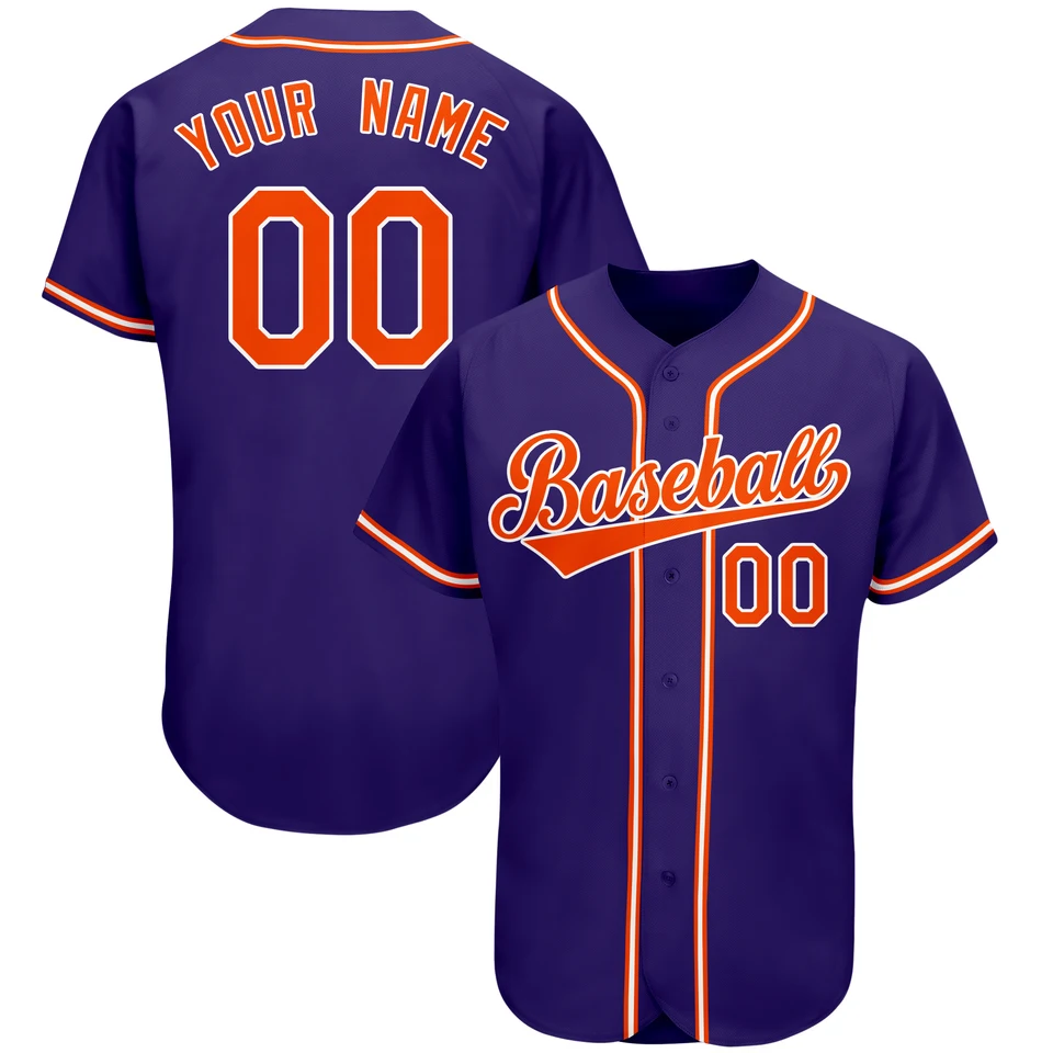 Vlastný baseballový dres pre mužov Ženy Mládež Personalizované tímové uniformy tlačené čísla baseball fanúšikov