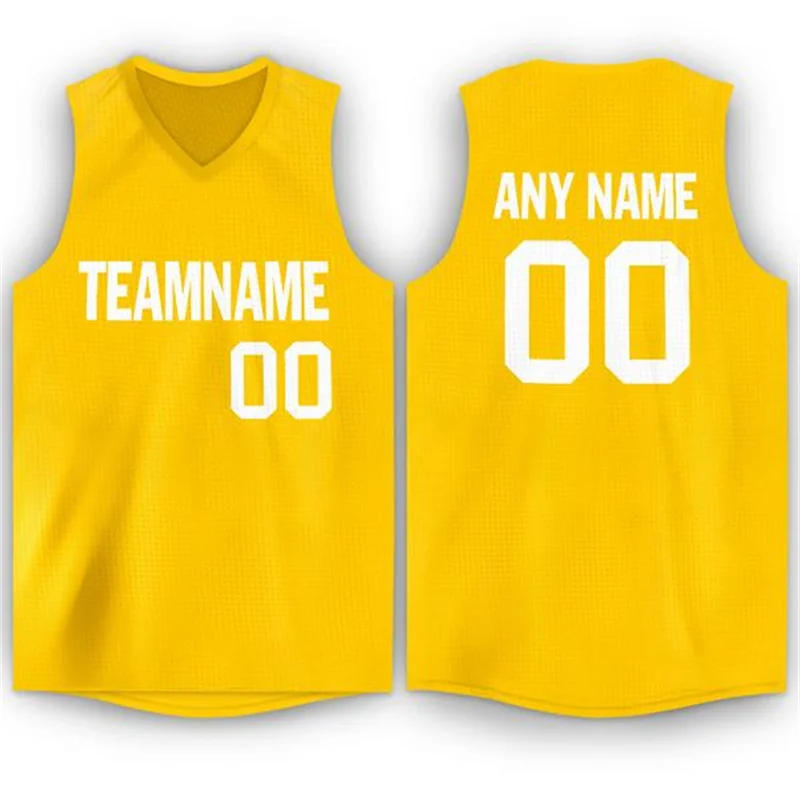Vlastný basketbalový dres Úplne sublimovaný názov tímu Čísla pre dospelých Kids DECK V-krk voľný atletický tank TOP Úžasný vianočný darček