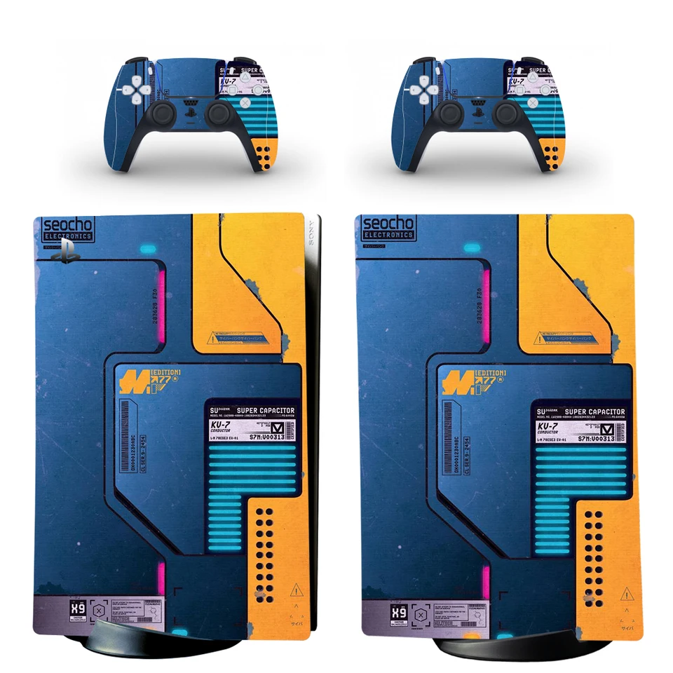 Vlastný dizajn PS5 Digital Edition pokožka nálepky nálepky pre PlayStation 5 Console a Controllers PS5 Skin Sticker Vinyl