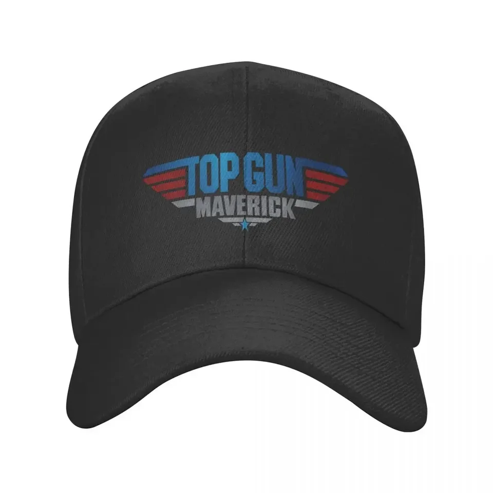 Vlastný horúci film Top Gun Maverick Baseball Cap Ženy Muži nastaviteľné klobúky Spory Snapback Caps