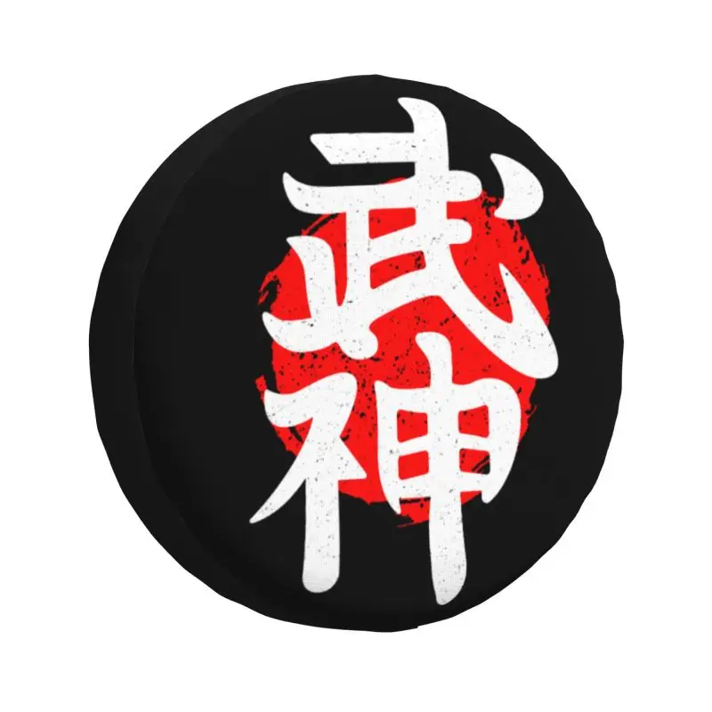 Vlastný japonský samurai kanjji umenia kryt pneumatík pre pneumatiky pre Toyota Mitsubishi Suzuki Jeep RV SUV príves