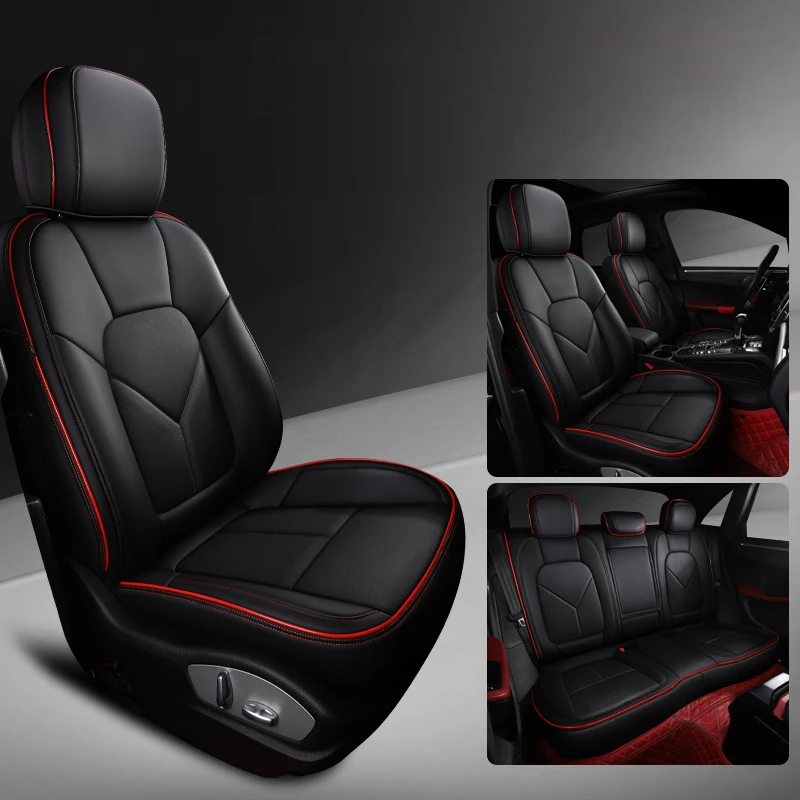 Vlastný kryt autosedačky pre Haval M6 Plus Jolion H6 GT F7 F7x Dargo Nappa Pu Leather Witerprope Luxury Man Gifts Automatické príslušenstvo