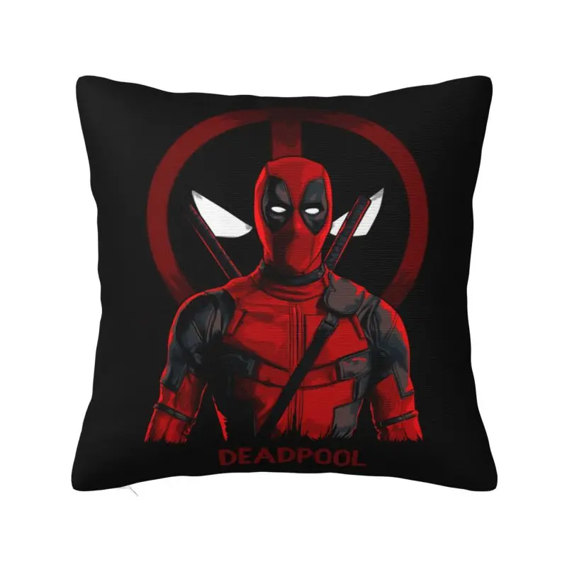 Vlastný luxusný kryt vankúša Deadpool 45*45 cm mäkký hádzanie vankúš v vankúši Spálňa dekorácie podliatiny pohovka vankúš