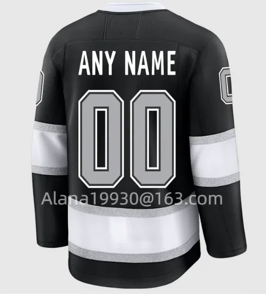 Vlastný nový štýl Jersey Anze Kopitar Wayne Gretzky Drew Doughty Kevin Fiala Adrian Kempe Jerseys
