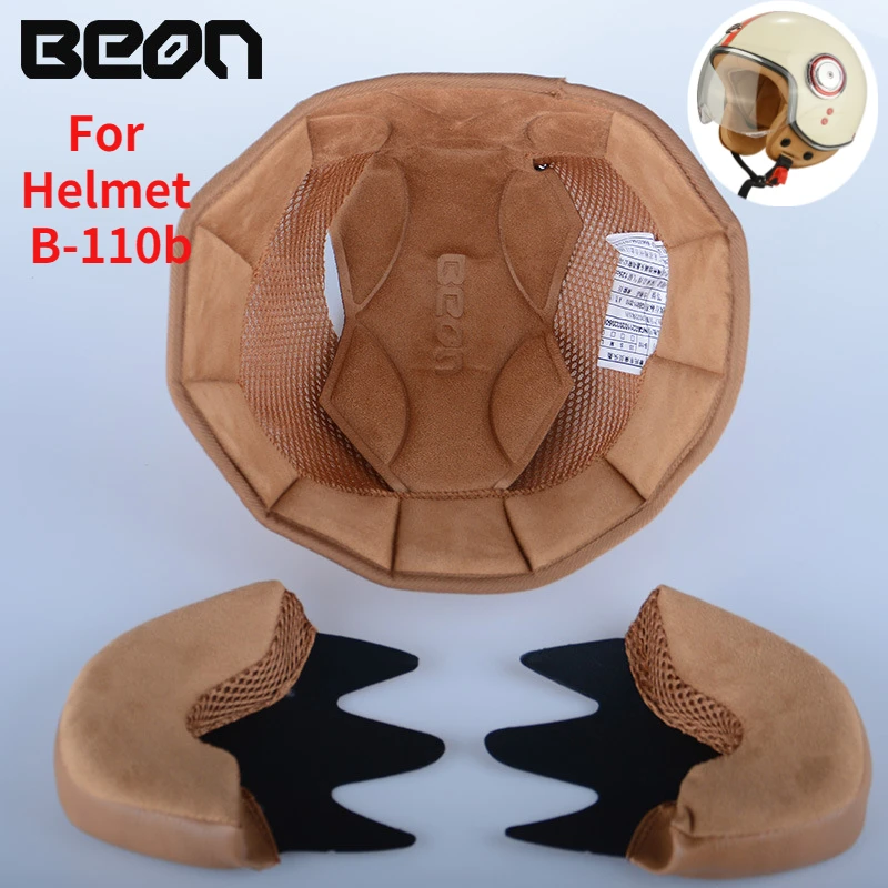 Vložka na izoláciu prilby na motocykle Beon pre prilbu prilbu pre prilbu pre tepelnú izbu pre B-120 a B-110B