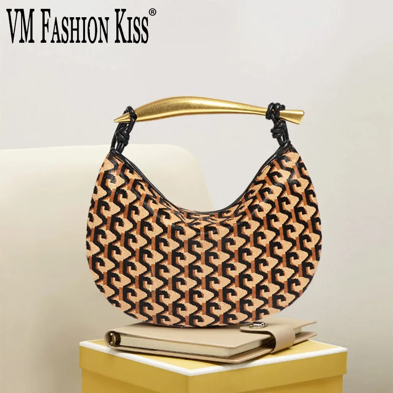 VM Fashion Kiss 2024 Nové dámske tašky Originálne vrecká na ramene na koni vzory odnímateľné remienok Messenger Bag Designer Luxus