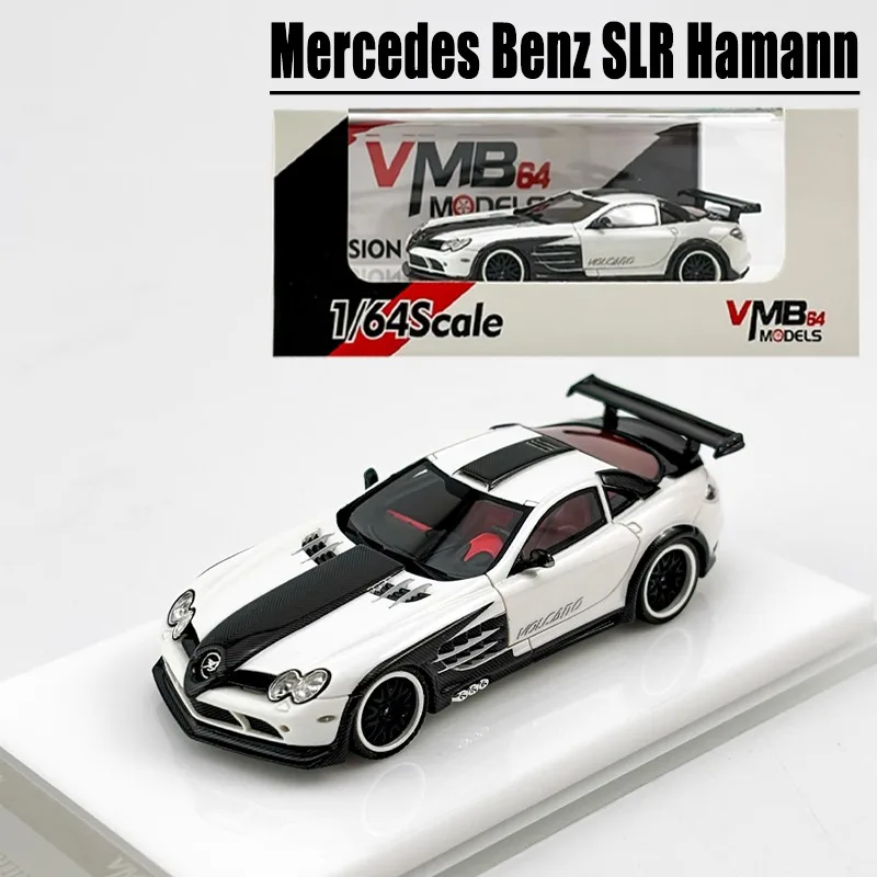 VMB 1/64 Mercedes Benz SLR Hamann zliatiny hračky Motorové vozidlo Diecast kovové darčeky