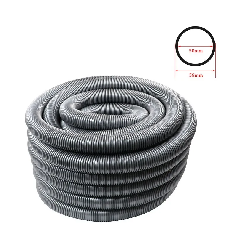 Vnútorné 50 mm vákuové čistiace závitové hadicové slamky továrenský výplach Vákuová trubica Soft