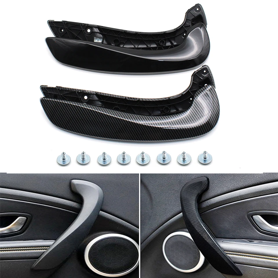Vnútorné auto predné ľavé pravé dvere Pull Ruck Ruck Ruck Sit pre Renault Megane 3 Mk3 Fluence 2008-2016 186011772 197012651