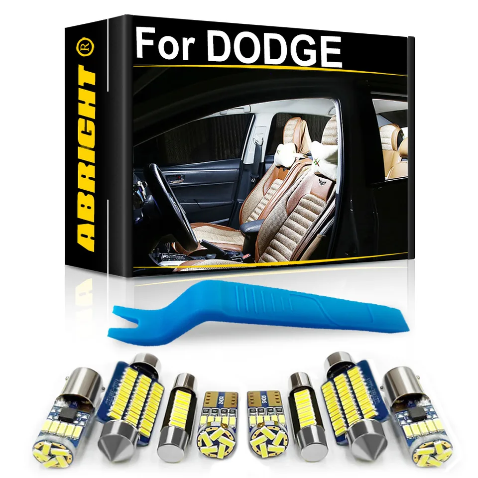 Vnútorné LED svetlo pre Dodge Neon Nitro Ram 1500 Ram Van Shadow Spirit Spirit Strath Stratus Viper Viper Parts príslušenstvo Canbus
