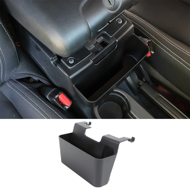 Vnútorné príslušenstvo automobilu Zadná lakťová lakťová skrinka Organizátor sud pre džíp Wrangler JL 2018 ~ 2020 Stowing Tidying (vľavo)