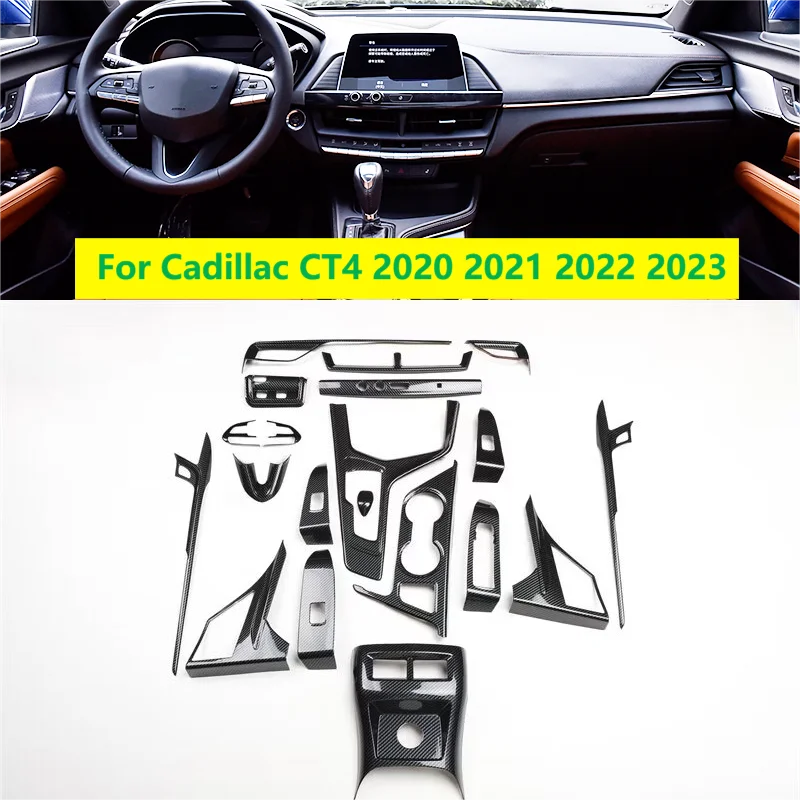 Vnútorné príslušenstvo pre Cadillac CT4 2020-2023 ABS Shift Shift Panel Panel Panel Panel Opria