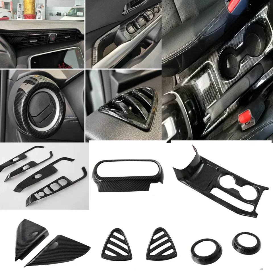 Vnútorné príslušenstvo v štýle automobilu pre Nissan Kicks 2017 2018 2019 2020 2021 2021 Dverné okenné spínač výťahu klimatizáciu kryt