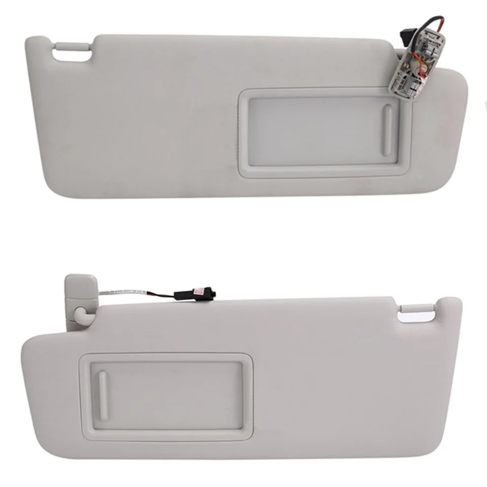 Vnútorné slnečné ovorky s automobilom s márnivým zrkadlom 5G0857552CQ 5G0857551AJ pre VW Golf MK6 2009-2012 MK7 5G 2014-2016 Sunshade