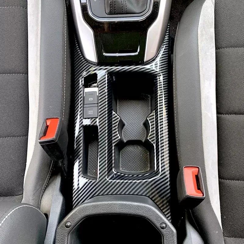 Vnútorné vozidlo Central Console Fope Cup Cover Panel Panel Panel Panel pre Volkswagen VW T-Roc T ROC TROC 2018-2021