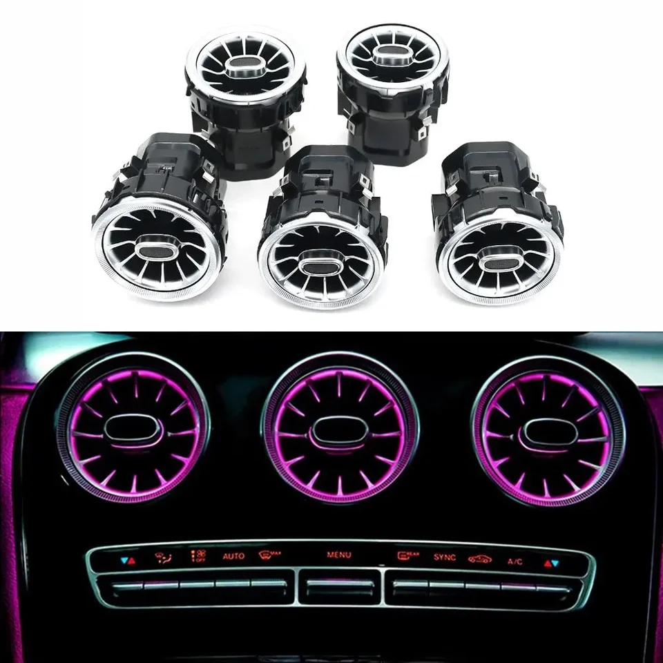 Vnútorné vozidlo Vzdieie Vzdieie Atmosféra LED LED LED LED DEOBOTÁRNE Svetlo W205 pre Mercedes-Benz W205 X253