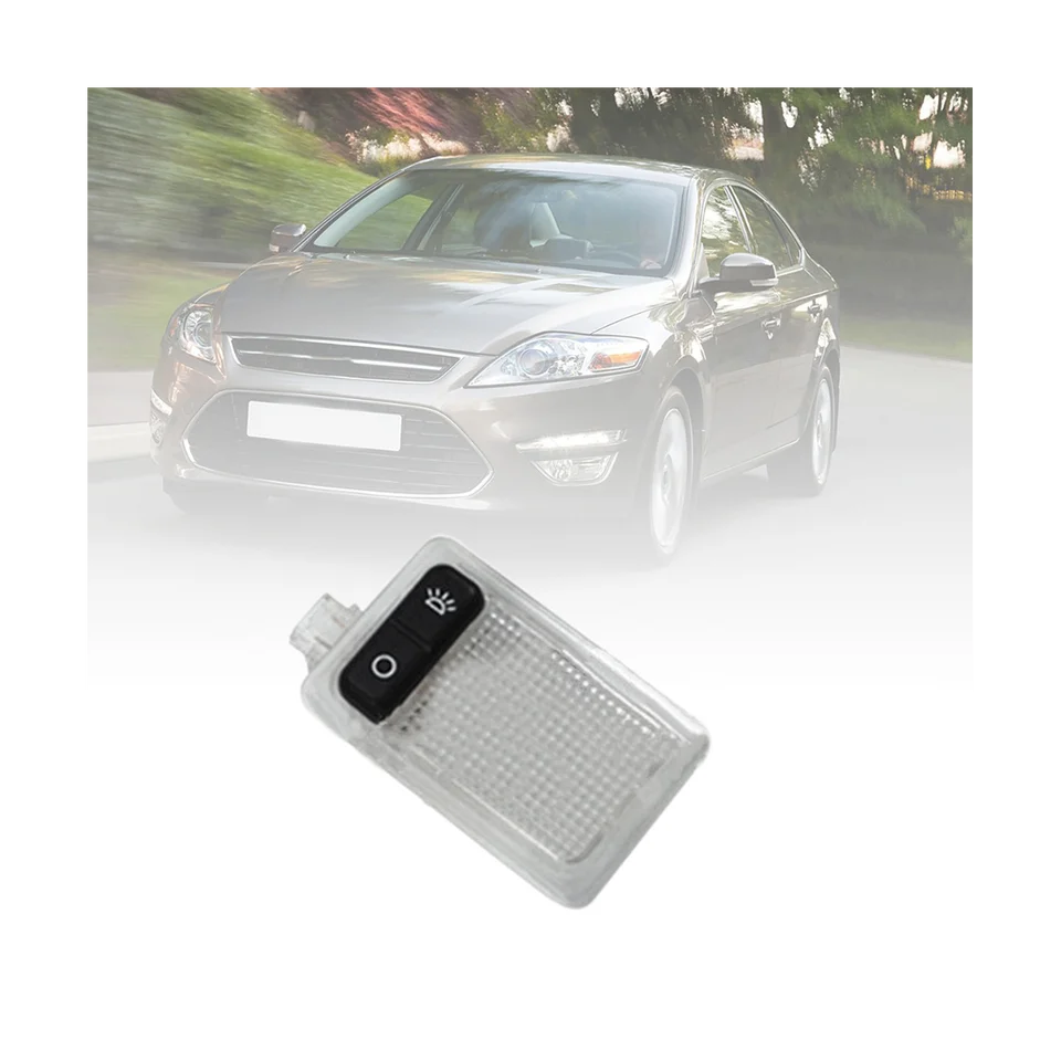 Vnútorné čítanie lampa Dome Light pre Ford Focus Fiesta Mondeo 2005-2011 Stropné svetlo auta Signál Jedno tlačidlo