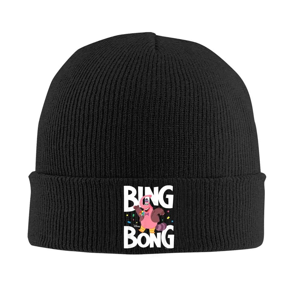 Vnútri vonku Bing Bong Detský priateľ pletený klobúk jesenné zimné lebky čiapky Warb Cartoon Caps Unisex Acrylovej módnej kapoty